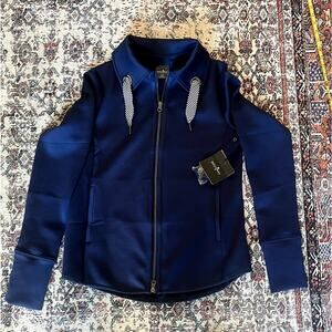 NWT WOMEN'S BELYN KEY GROMMET JACKET, SIZE: S, COLOR: INK (J496)